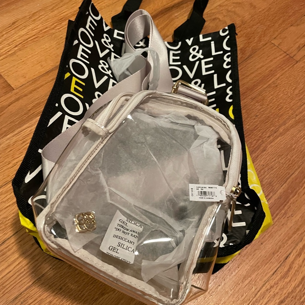 Kendra Scott Clear Mini Backpack